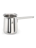 GEFU Silver Claudio frothing jug, UK version