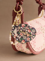 Next Cath Kidston Gold Tone Pearly Queen Ditsy Floral Compact Mirror Bag Charm- Buy online at McGrocer