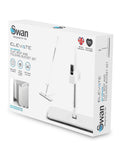 Swan white self-wringing mop and folding bucket set, imported from the UK