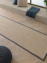 Next Asiatic Rugs Slate Cream Korra Loop Runner- Buy online at McGrocer
