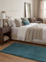Next Asiatic Rugs Teal Super Snug Washable Runner Rug- Buy online at McGrocer