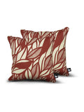 Extreme Lounging marsala red outdoor cushions 2 pack, imported from the UK