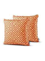 Next Extreme Lounging B-Cushions 2 Pack Orange Outdoor Cushions 50x50cm- Buy online at McGrocer