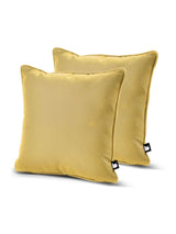 Next Extreme Lounging 2 Pack Butter Yellow Outdoor B Cushions 43x43cm- Buy online at McGrocer