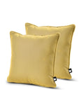 Extreme Lounging outdoor cushions butter yellow 2 pack 43x43cm (British brand)