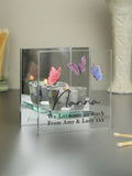 PMC butterfly tealight holder 10cm, imported from the UK