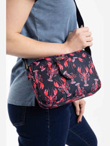 Next Weird Fish Blue Corrie Printed Cross-Body Bag- Buy online at McGrocer