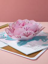 Next Hallmark Pink Special Place In My Heart 3D Pop-Up Flower Card- Buy online at McGrocer