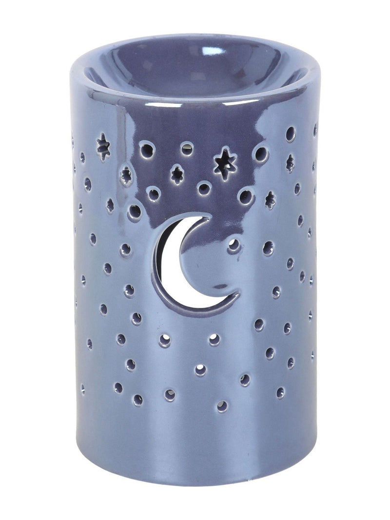 Something Different purple iridescent moon oil burner, imported from the UK
