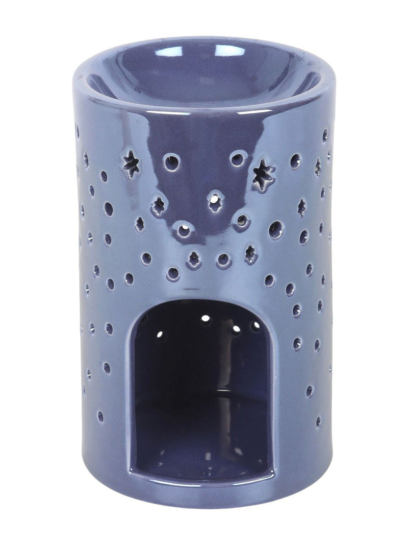 Something Different purple iridescent moon oil burner, imported from the UK