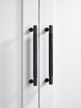 Next Pushka Home Black Knurled Cabinet Bar Handle- Buy online at McGrocer