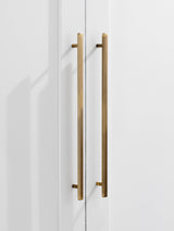 Next Pushka Home Gold Slim Hexagonal Cabinet Bar Handle 450mm- Buy online at McGrocer