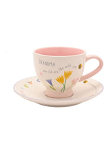Next Widdop Cream Cup & Saucer Grandma Tea Cup and Saucer Set 16cm- Buy online at McGrocer