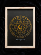 Next Something Different Black Astrology Wheel Framed Wall Art Print- Buy online at McGrocer