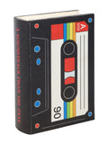Something Different black retro cassette tape storage box - British product