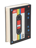 Something Different black retro cassette tape storage box - British product