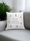 PMC personalised Highland cow cushion 40x40cm - British product