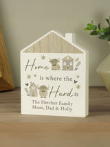 Next PMC Personalised Highland Cow House Ornament- Buy online at McGrocer