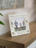 PMC ceramic highland cow photo frame 4x4, imported from the UK