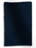 Navy blue chenille curtains made to measure - British product