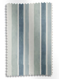 Azure Mordred made to measure blue stripe curtains, UK version
