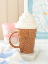 Next Something Different Brown Ice Cream Cone Lidded Mug 500ml- Buy online at McGrocer