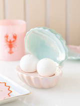 Next Something Different Pink Clam Shell Salt and Pepper Shaker- Buy online at McGrocer