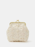 Angels By Accessorize pearl flower clip frame bag, UK version