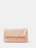 Accessorize pink glitter clutch bag - British product