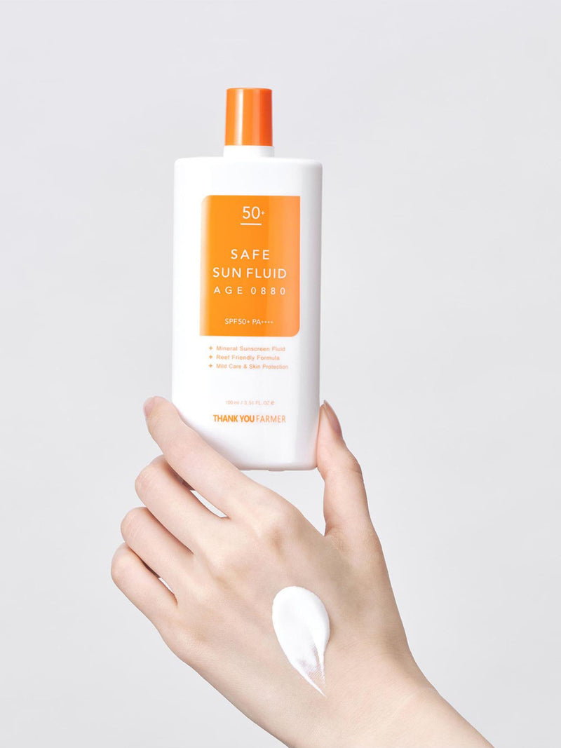 Thank You Farmer Safe Sun Fluid SPF 50+ 100ml, UK version