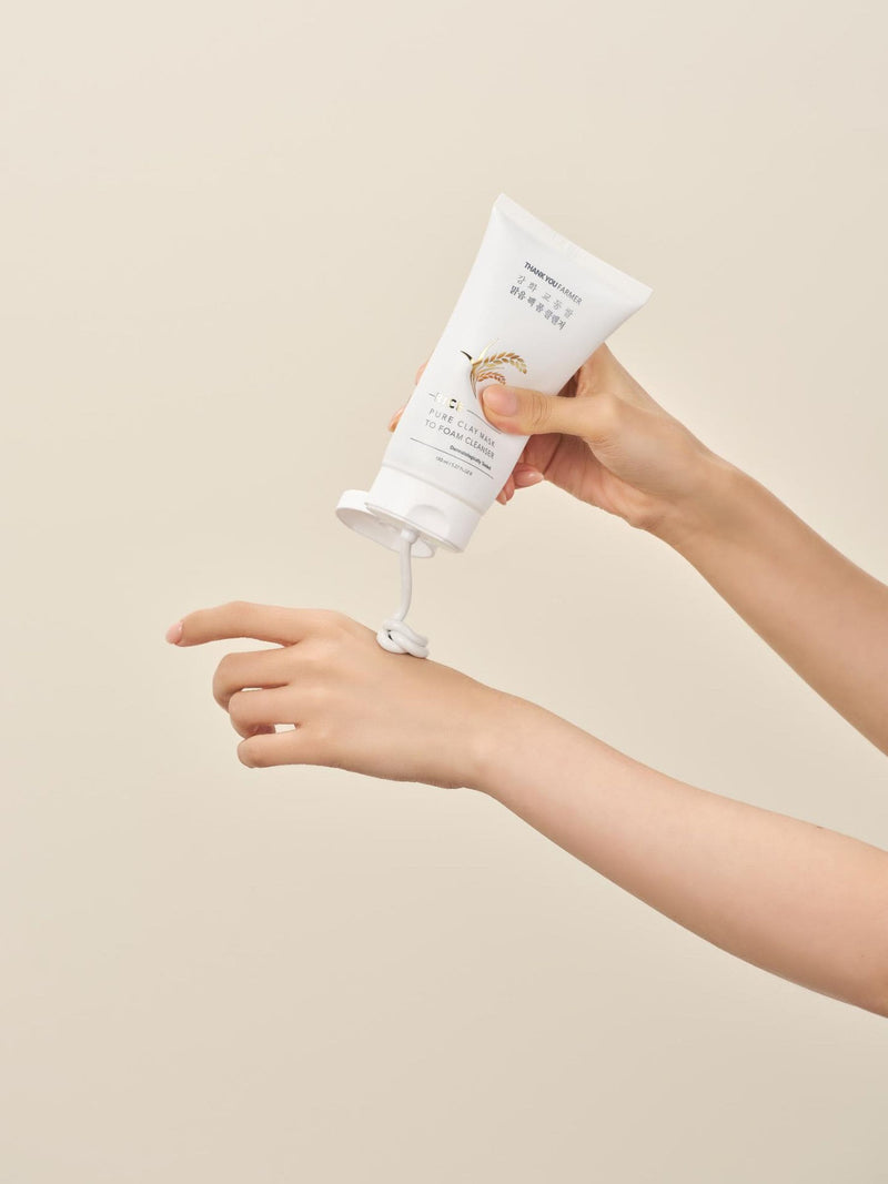 Thank You Farmer Rice Pure Clay Cleanser 150ml (British brand)