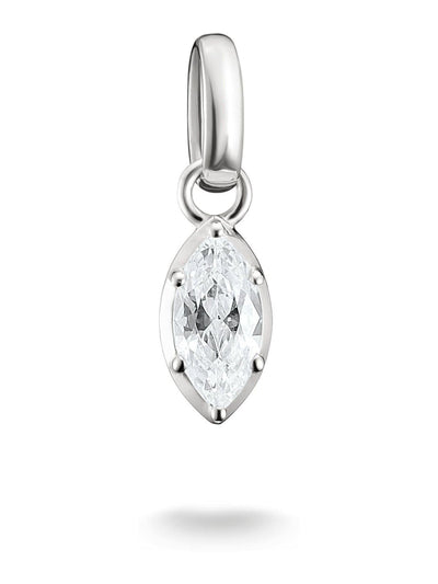 Next Thomas Sabo White Connect April Birthstone Charm- Buy online at McGrocer