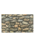 Artsy Mats brown stone pattern doormat 70x40cm, imported from the UK