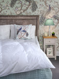 Laura Ashley white duvet 4.5 tog cotton percale - British product