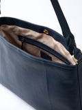 Lakeland Leather blue Howgill hobo bag - British product