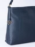 Lakeland Leather blue Howgill hobo bag - British product