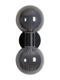 Searchlight Edgar wall light smoked glass - British product