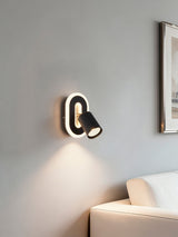 Next Searchlight Blue and White Finn Wall Light- Buy online at McGrocer
