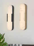 Searchlight Stanamore gold wall light, imported from the UK