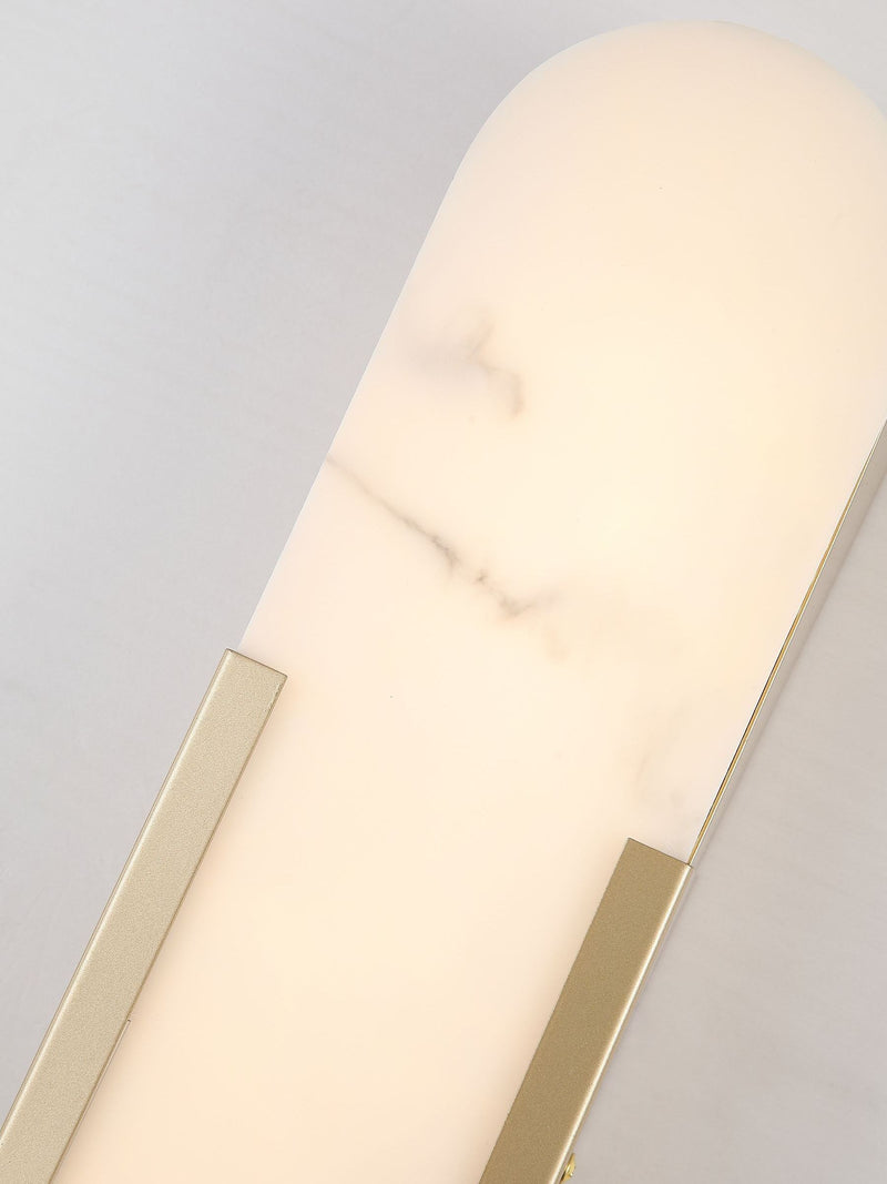 Searchlight Stanamore gold wall light, imported from the UK