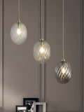 Searchlight satin brass champagne glass pendant light (British brand)