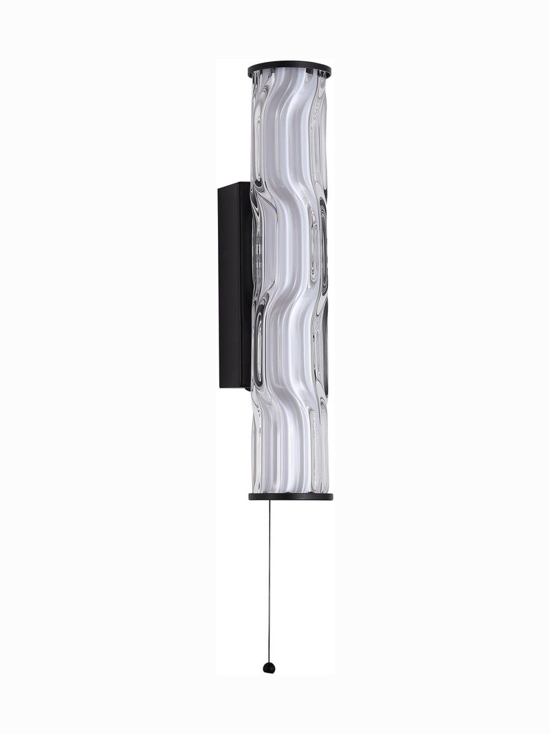 Searchlight Raphie wall light with glass shade (British brand)