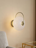 Searchlight Poppy LED wall light with confetti glass, 32cm (British brand)