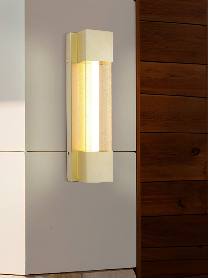Searchlight Gold Orly wall light 40cm, imported from the UK