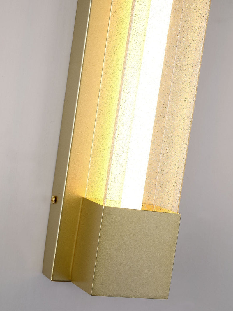 Searchlight Gold Orly wall light 40cm, imported from the UK
