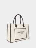 Osprey London Great Gaddesden canvas tote bag, imported from the UK