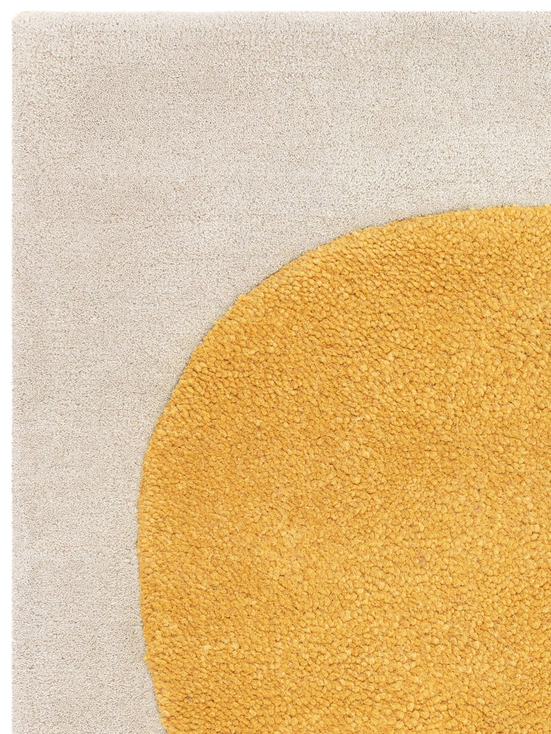 Asiatic Rugs Yellow Canvas Balance wool rug 160x230cm, UK version