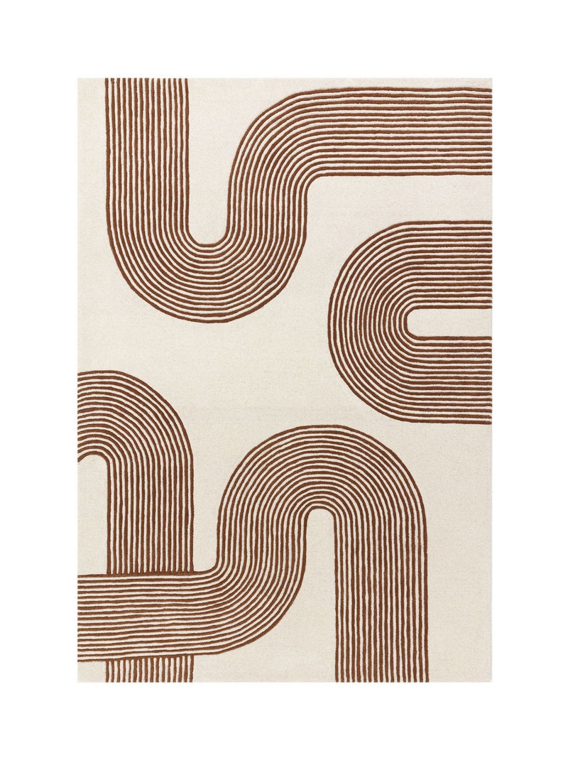 Asiatic Rugs Amber Matrix Arches wool rug (British brand)