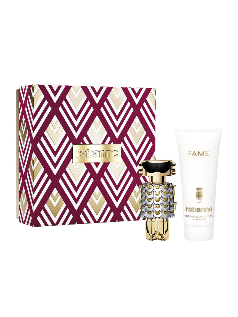 Rabanne Fame Eau de Parfum gift set 50ml, imported from the UK