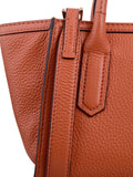 Radley orange grain leather Amelie grab bag - British product